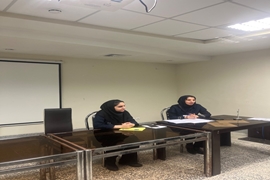 برگزاری جلسه کارگروه بیمارستانی آموزش به بیمار در بیمارستان شهید نورانی تالش